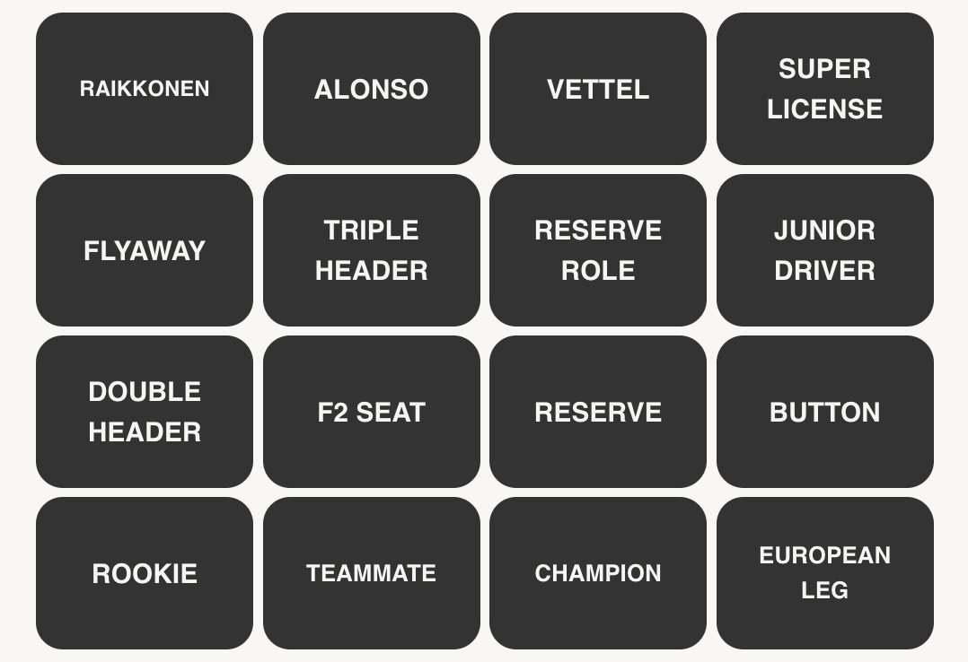F1 Connections #158