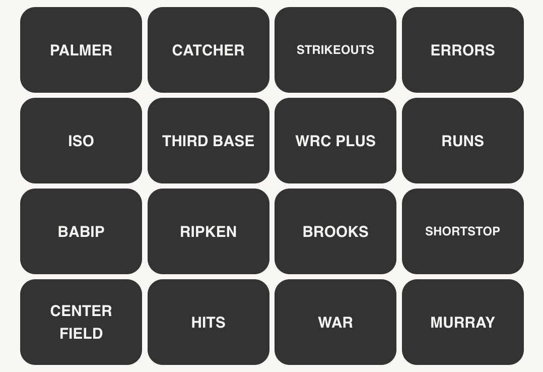 MLB Connections #17