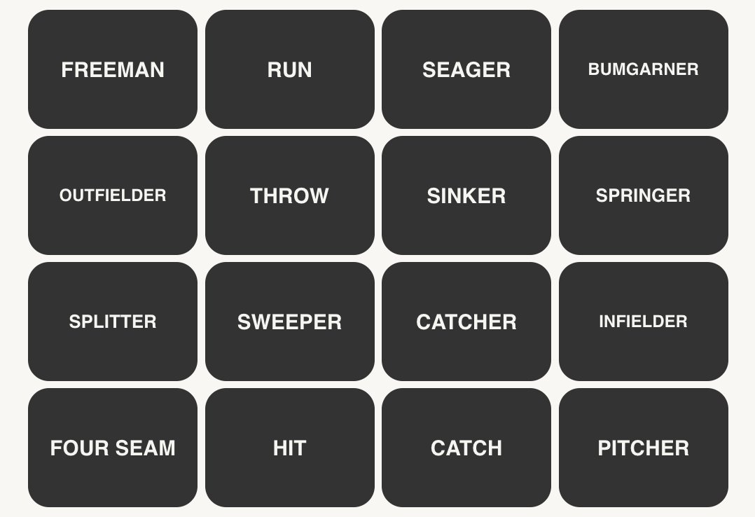 MLB Connections #198