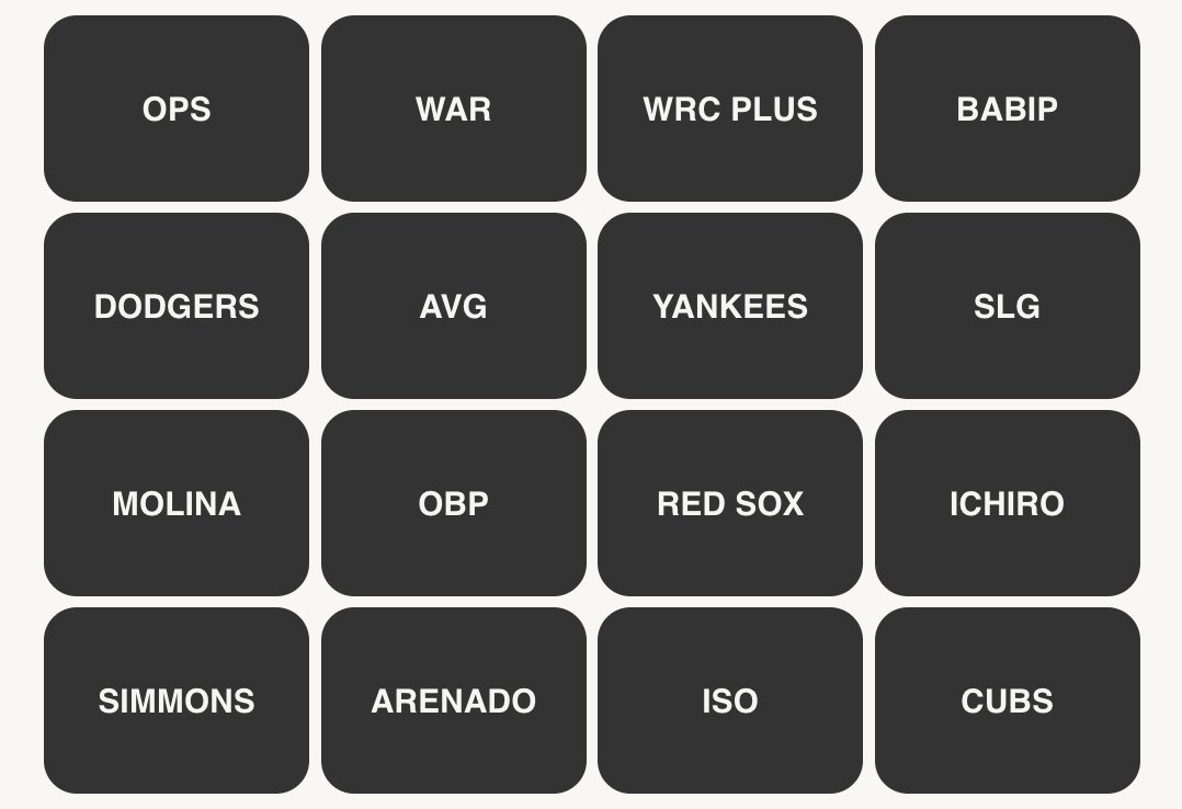 MLB Connections #281