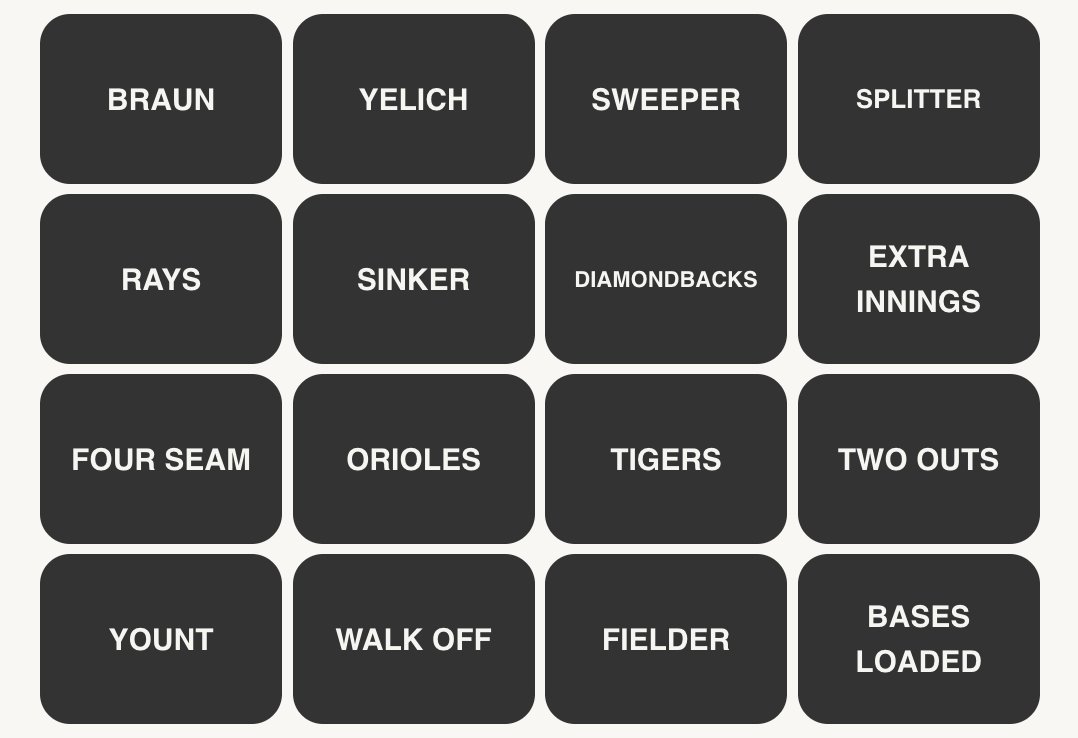 MLB Connections #326
