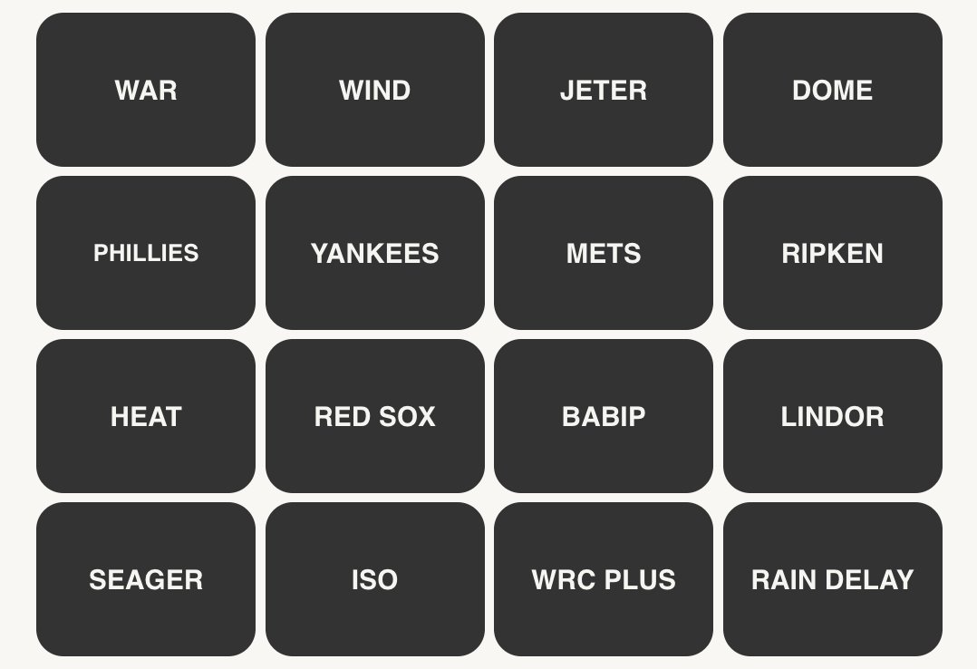 MLB Connections #329