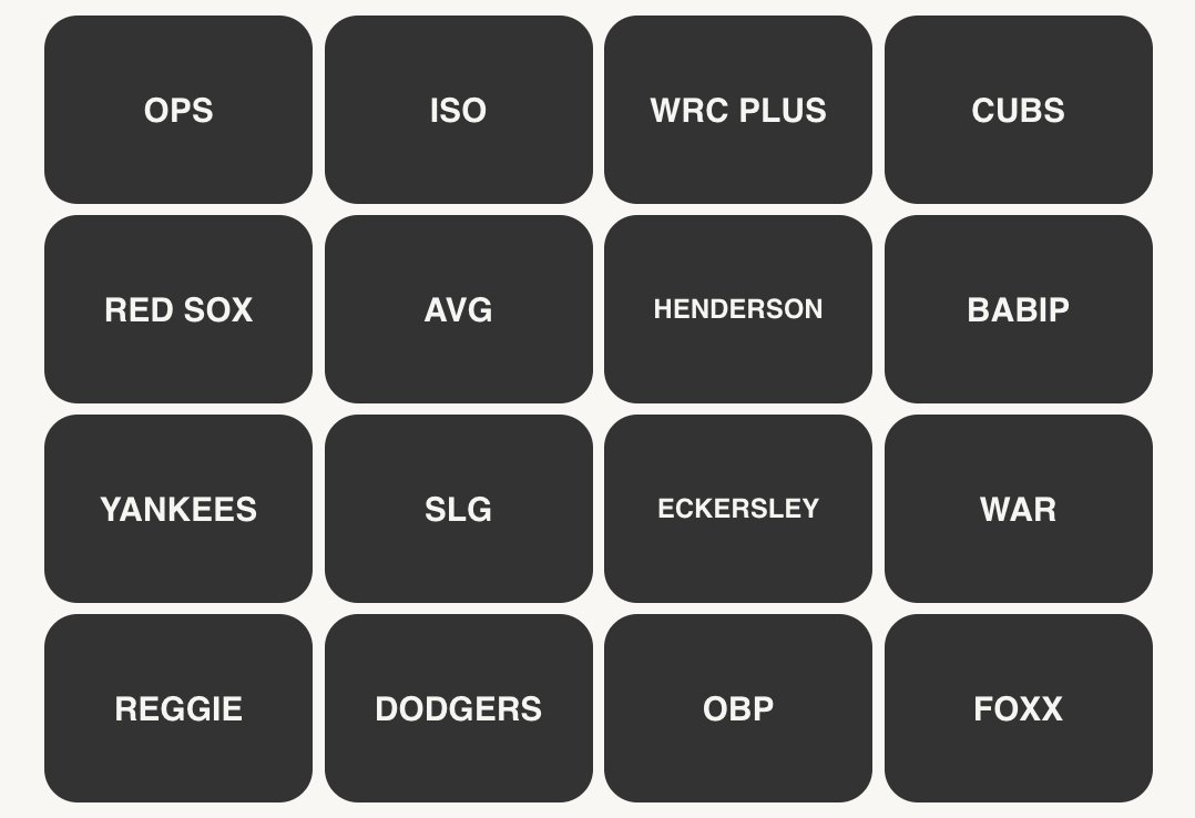 MLB Connections #361