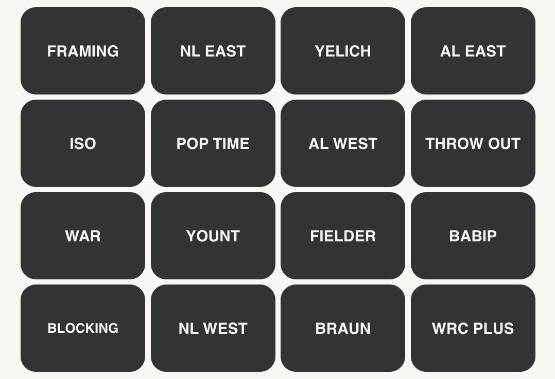 MLB Connections #385