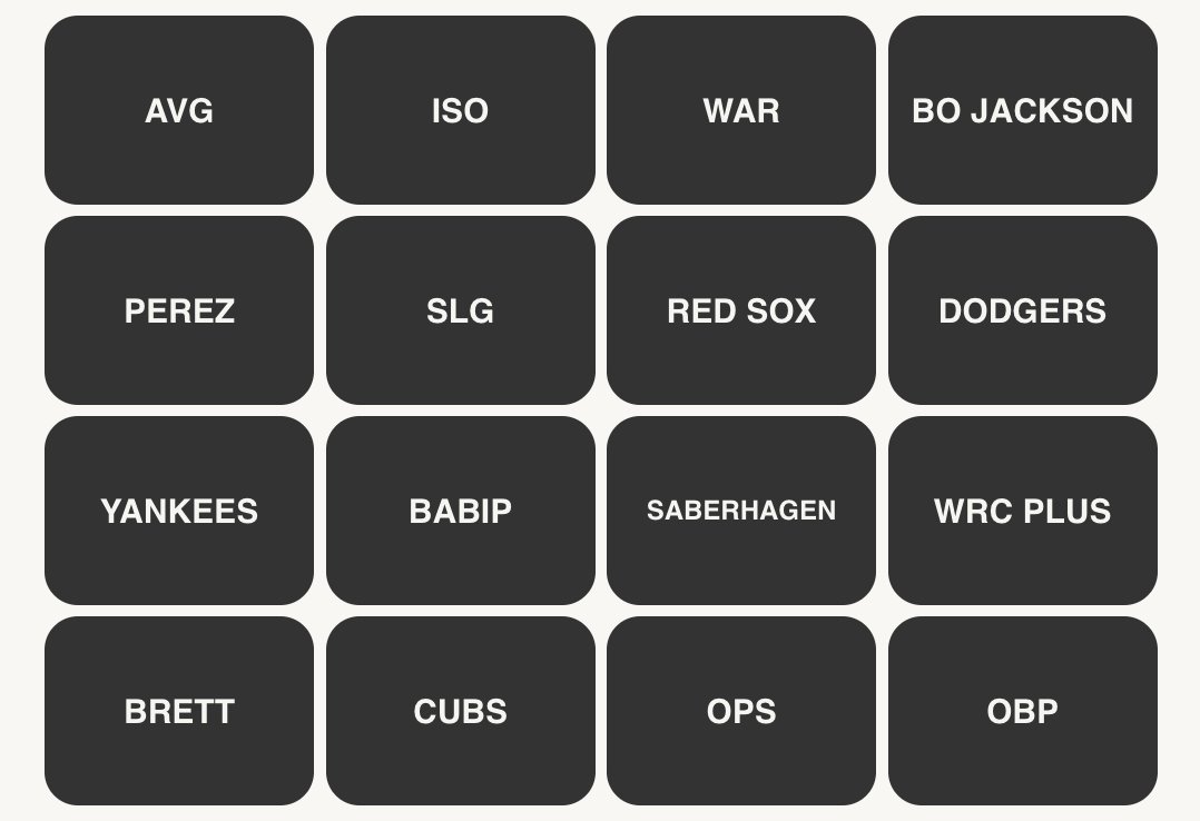 MLB Connections #41