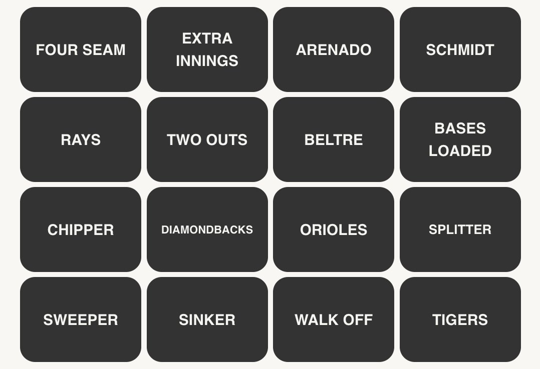 MLB Connections #46