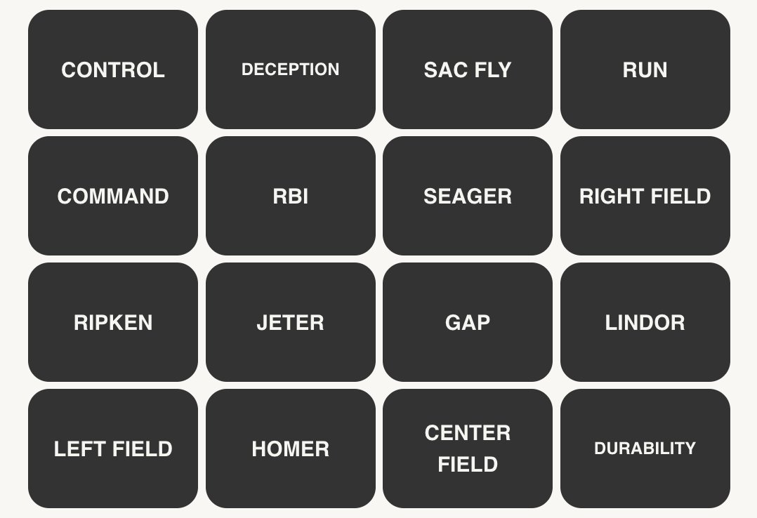 MLB Connections #93