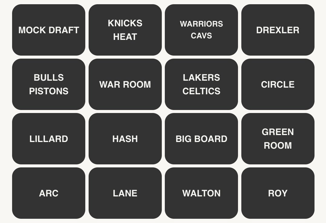 NBA Connections #133