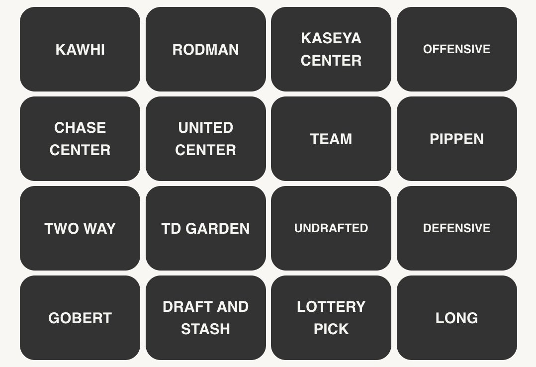 NBA Connections #18