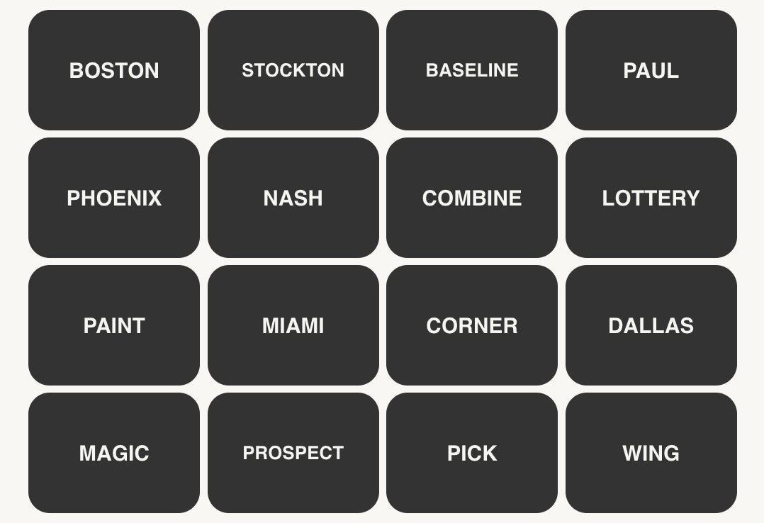 NBA Connections #3