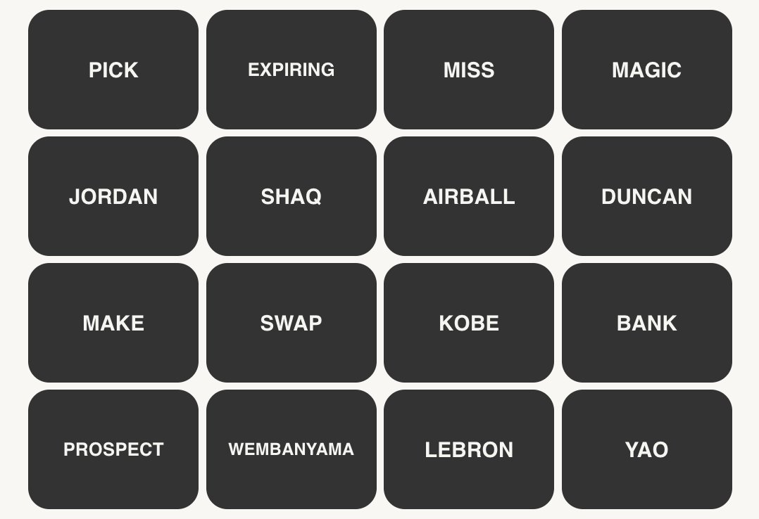 NBA Connections #50