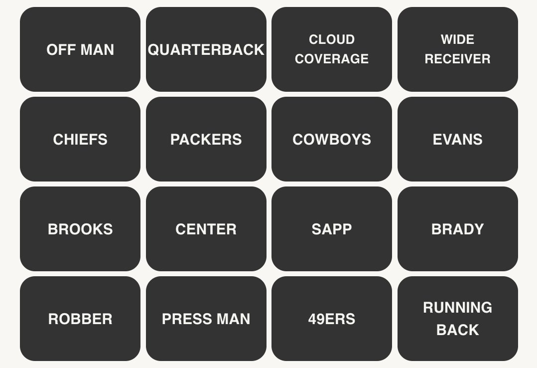 NFL Connections #201