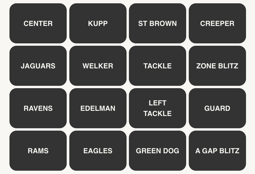NFL Connections #206