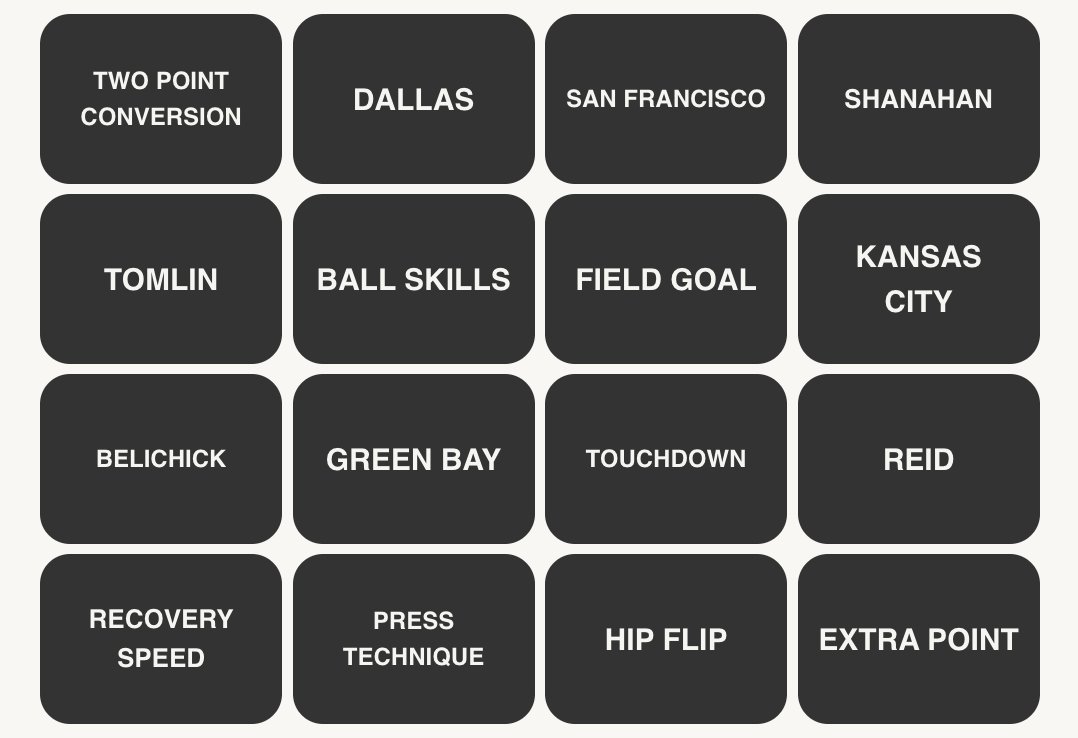 NFL Connections #242