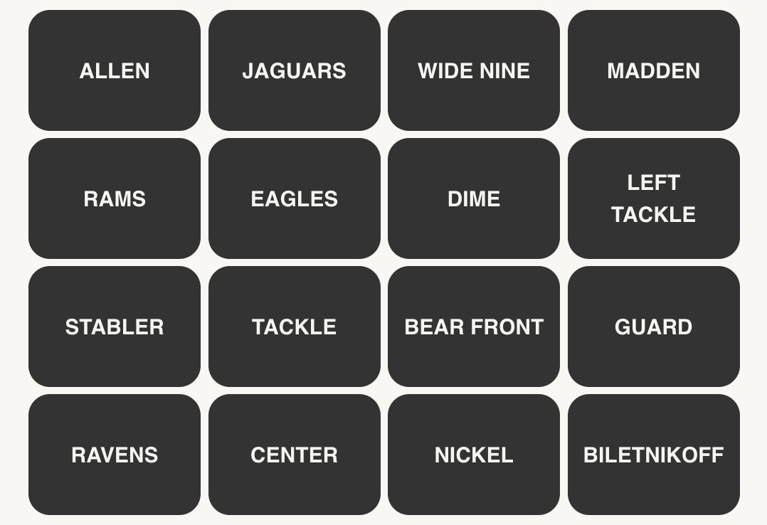 NFL Connections #246