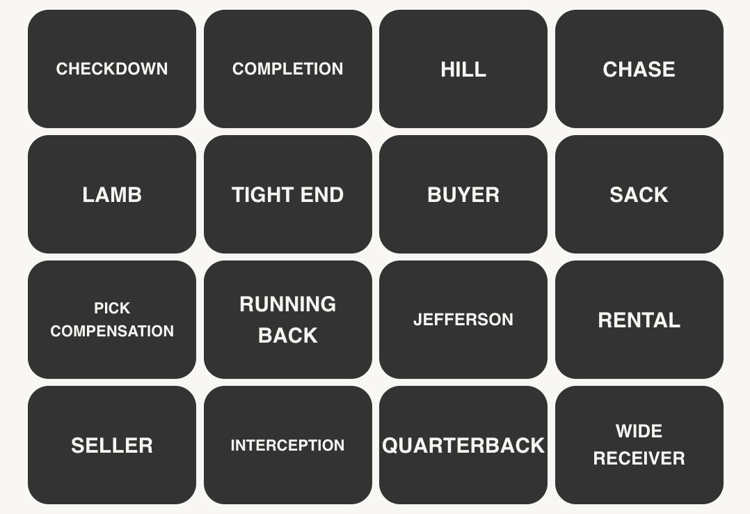 NFL Connections #376