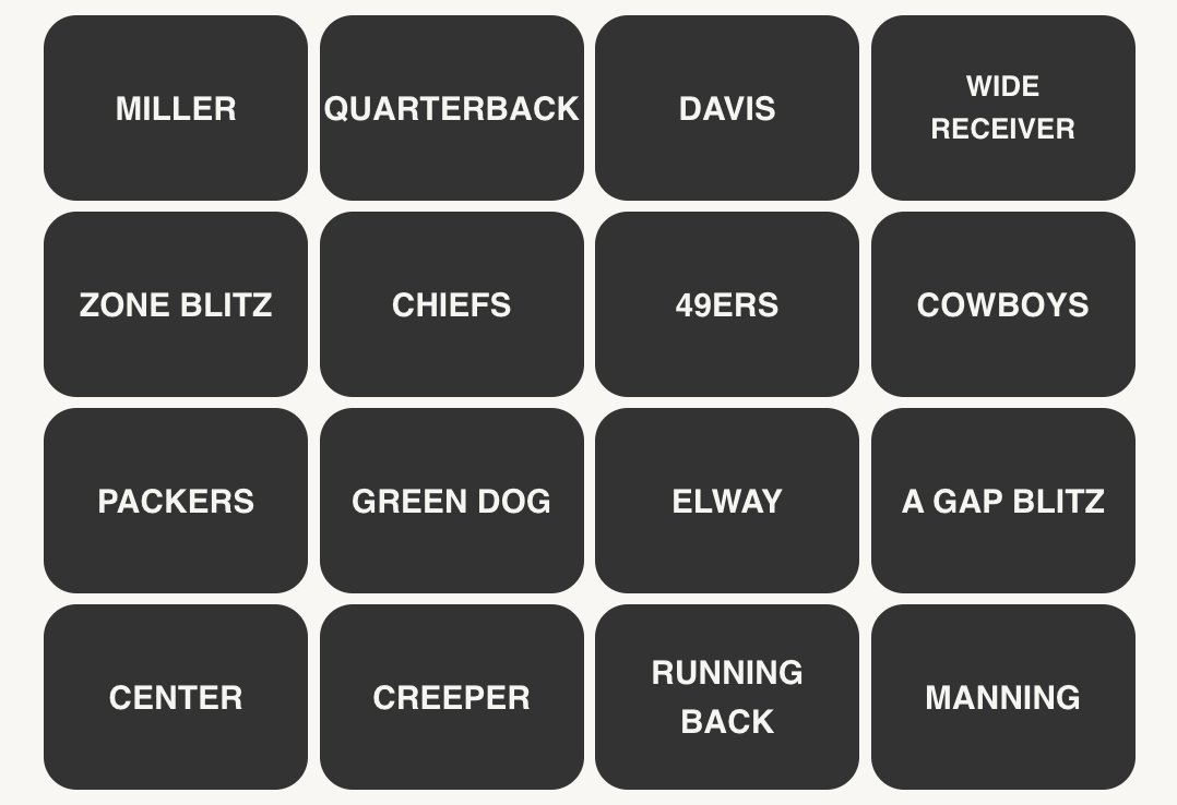 NFL Connections #41