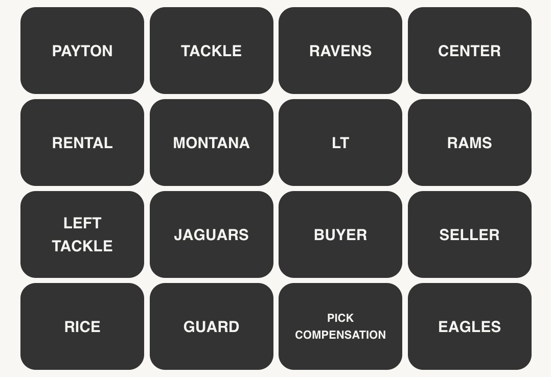 NFL Connections #46
