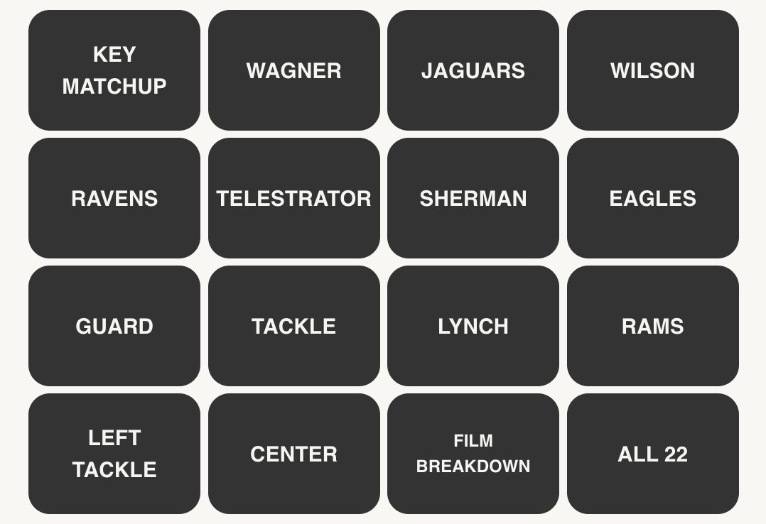 NFL Connections #86