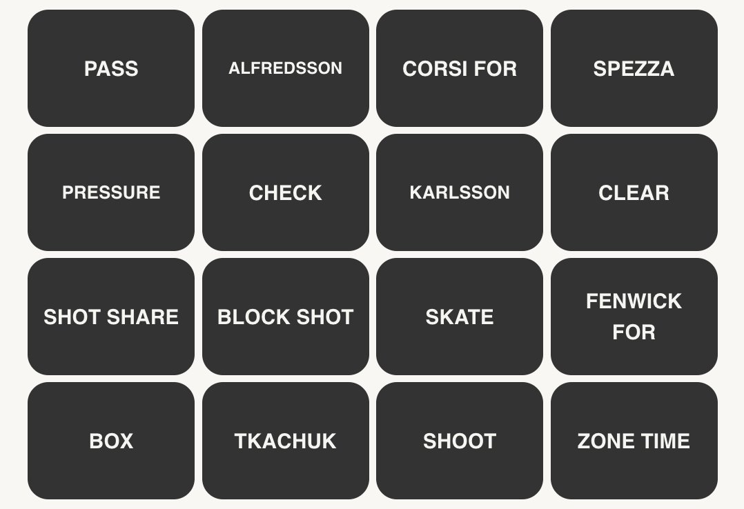 NHL Connections #190