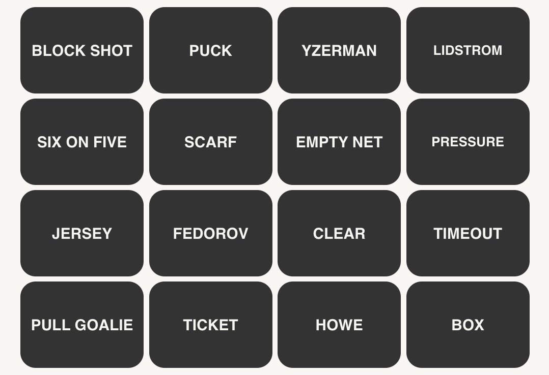 NHL Connections #350