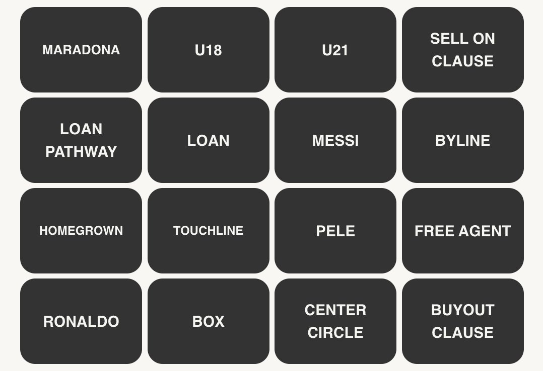 Soccer Connections #100