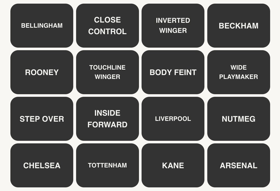 Top 10 England Stars Sports Connections Games