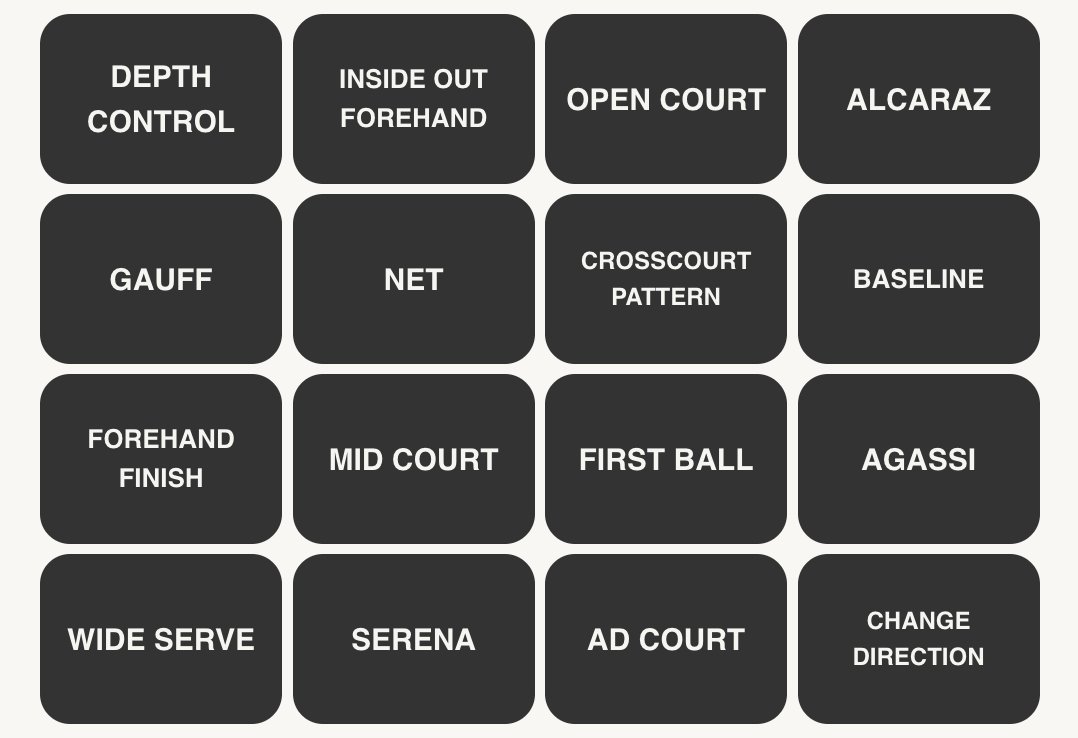 Tennis Connections #40