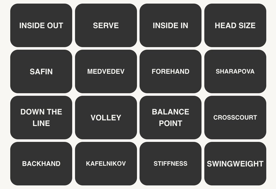 Top 10 Tennis Shots Sports Connections Games