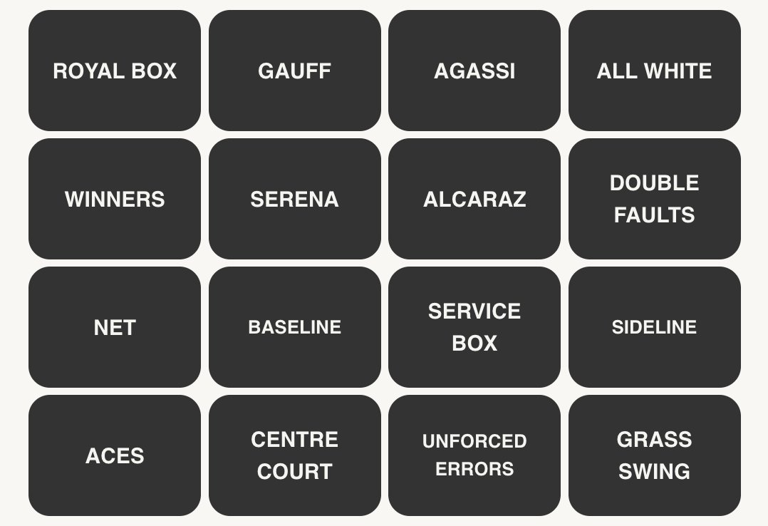 Tennis Connections #84